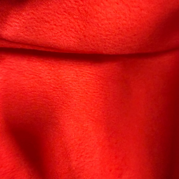 Cakeworthy Willy Wonka Bar Women's Bold Red and Black Sweatshirt Quarter Zip - Picture 6 of 10